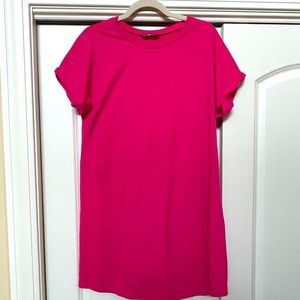 Pink T-Shirt Dress